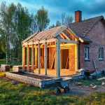 Фото по теме: как сделать пристройку к частному дому